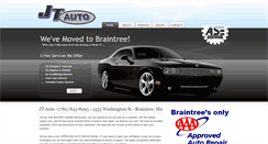 Desktop Screenshot of jtautobraintree.com